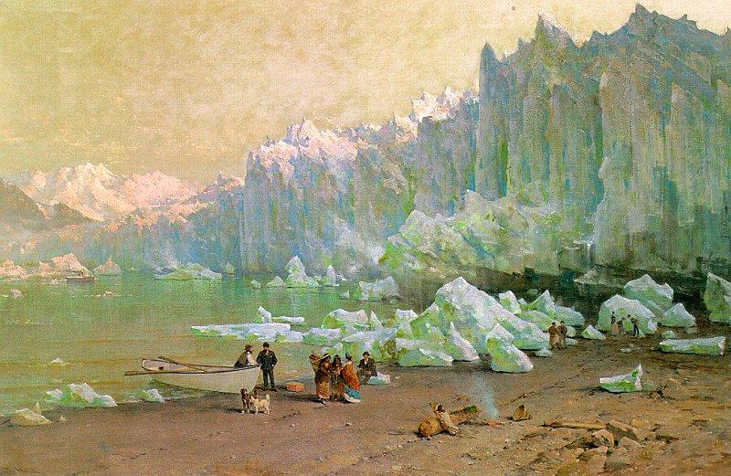 Thomas Hill The Muir Glacier in Alaska Germany oil painting art